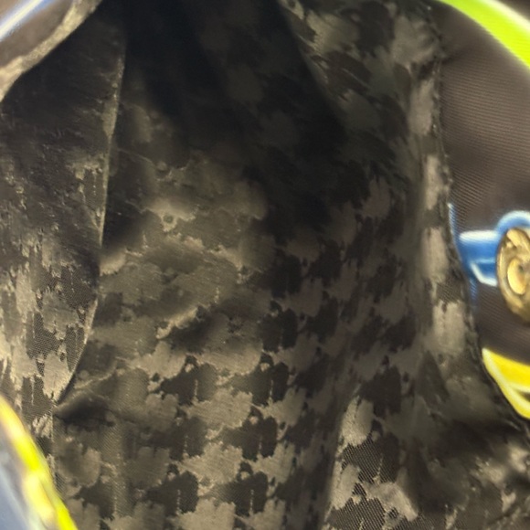 Karl Lagerfeld Black with Neon Accents Crossbody Bag - Picture 13 of 13